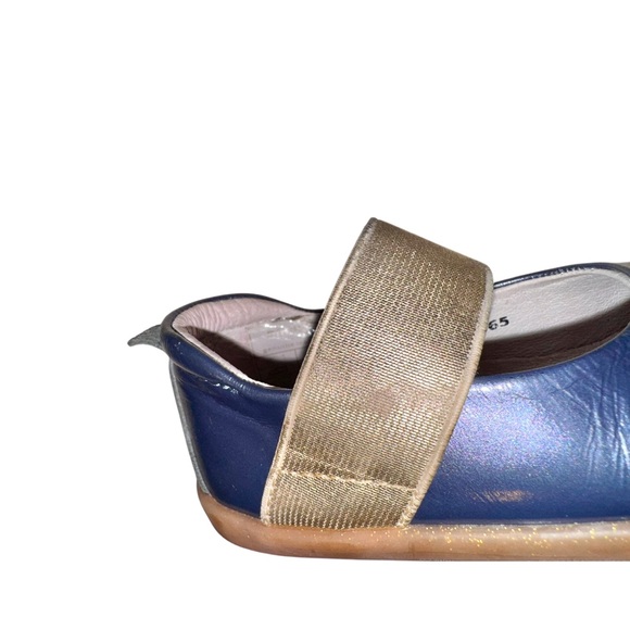 BOBUX delight navy mary Jane baby first walkers girl’s shoes size 23 7 - Picture 13 of 15